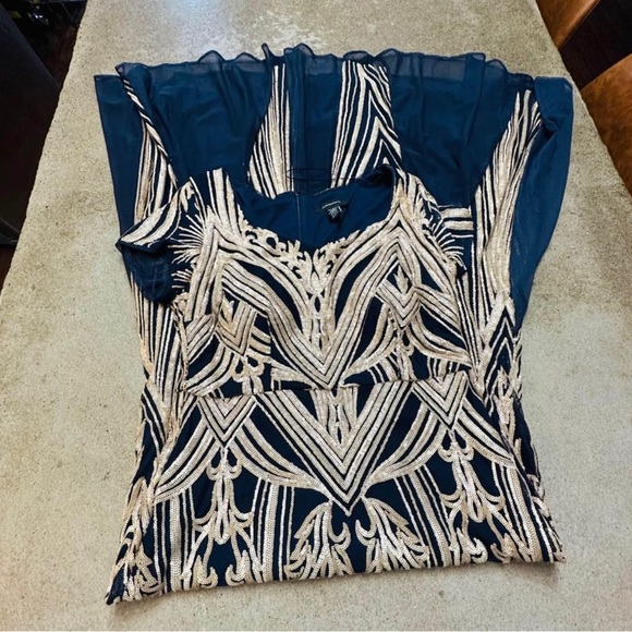 R&M RICHARDS FORMAL GOWN- Size 12 - Picture 2 of 4